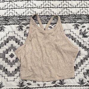 Women's Beige Tank Top